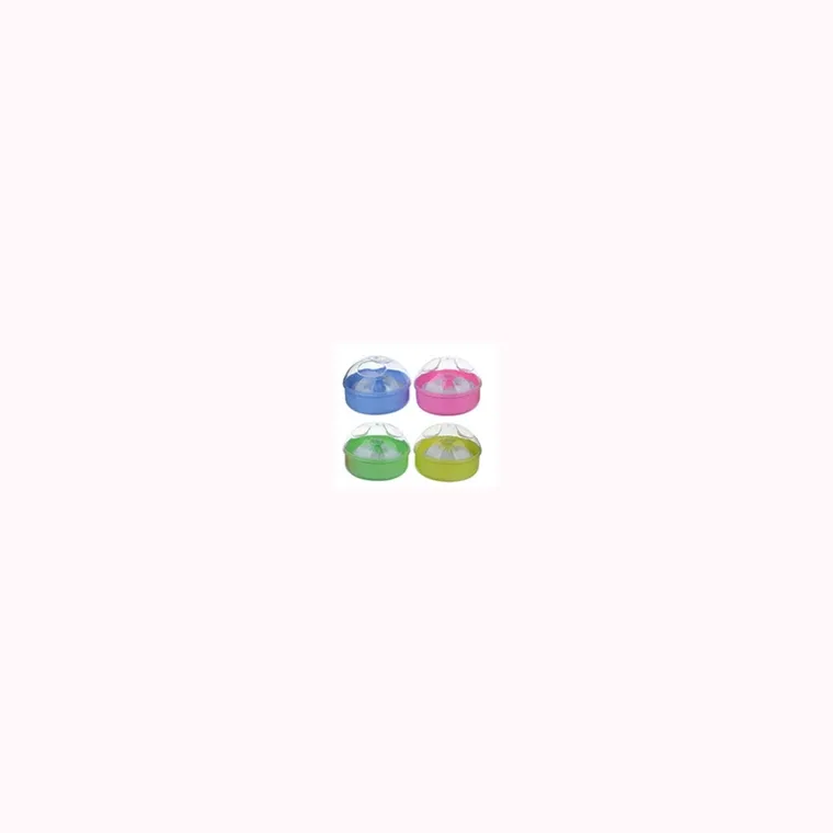 Powder Puff in a box, listed in pink,blue,green