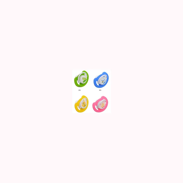 Pacifier single pack, listed in pink, blue, green, yellow
